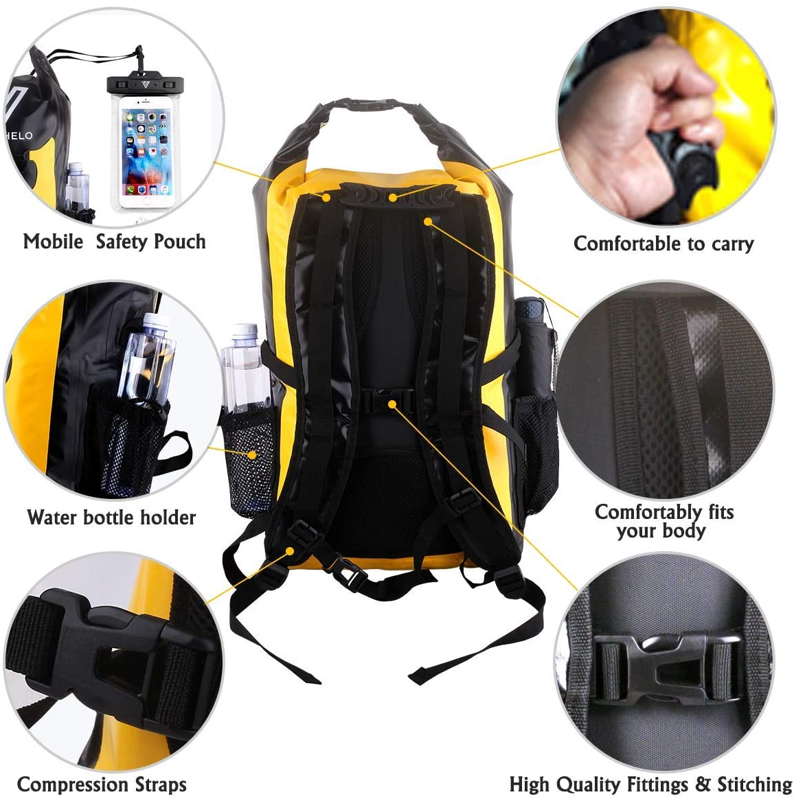 fly fishing dry bag